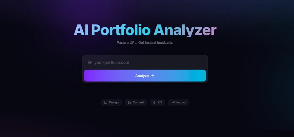 AI Portfolio Analyzer